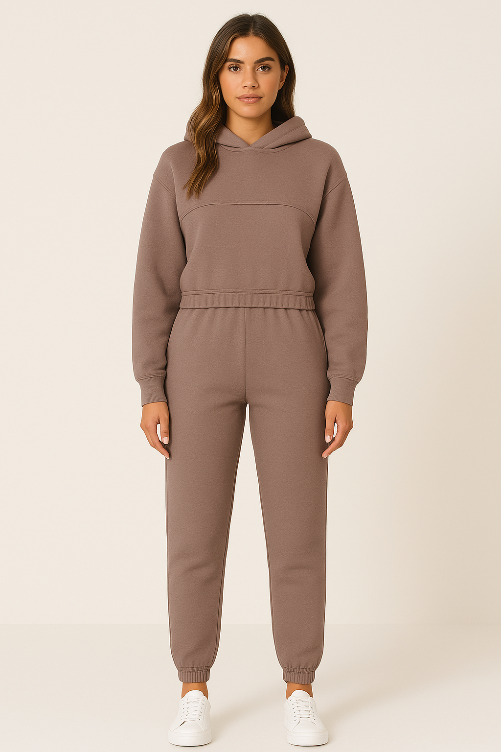 Sets für Damen mit Hoodie und Jogginghose mit Handgelenkspassform