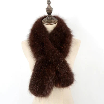 Schal aus edlem Fuchsfell für Damen – stilvoll und warm im Winter