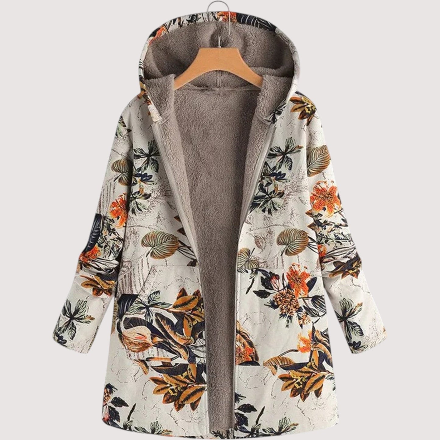 Vera | Philippa - Warme Jacke mit Fleecefutter