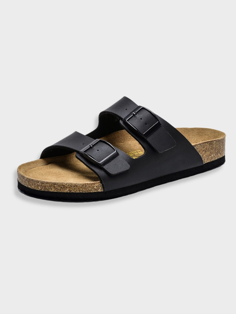 Sandalen aus Wildleder im Old-Money-Stil für Unisex