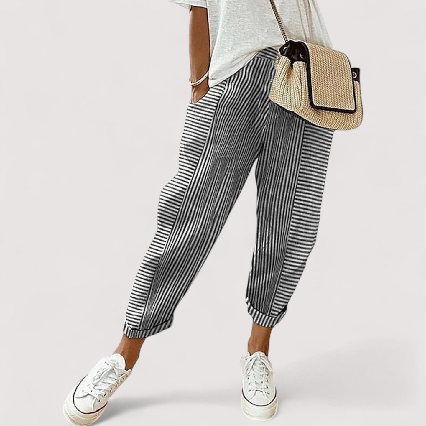 Vera | Loni - Gestreifte Hose