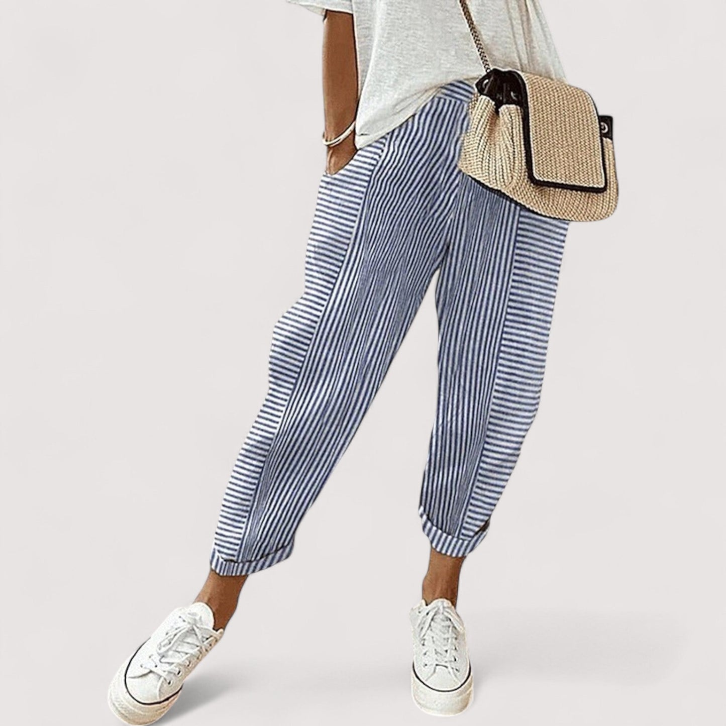 Vera | Loni - Gestreifte Hose