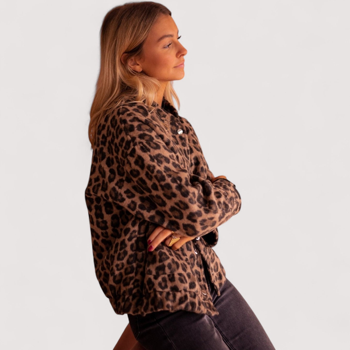 Vera | Paulina Trendige Leopardenjacke