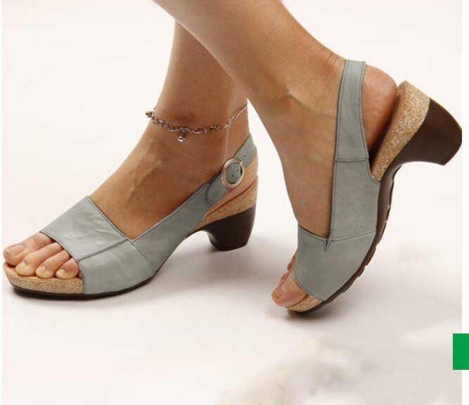 Sandalen mit gepolsterter Sohle und offenem Zehenbereich für Sommerkomfort