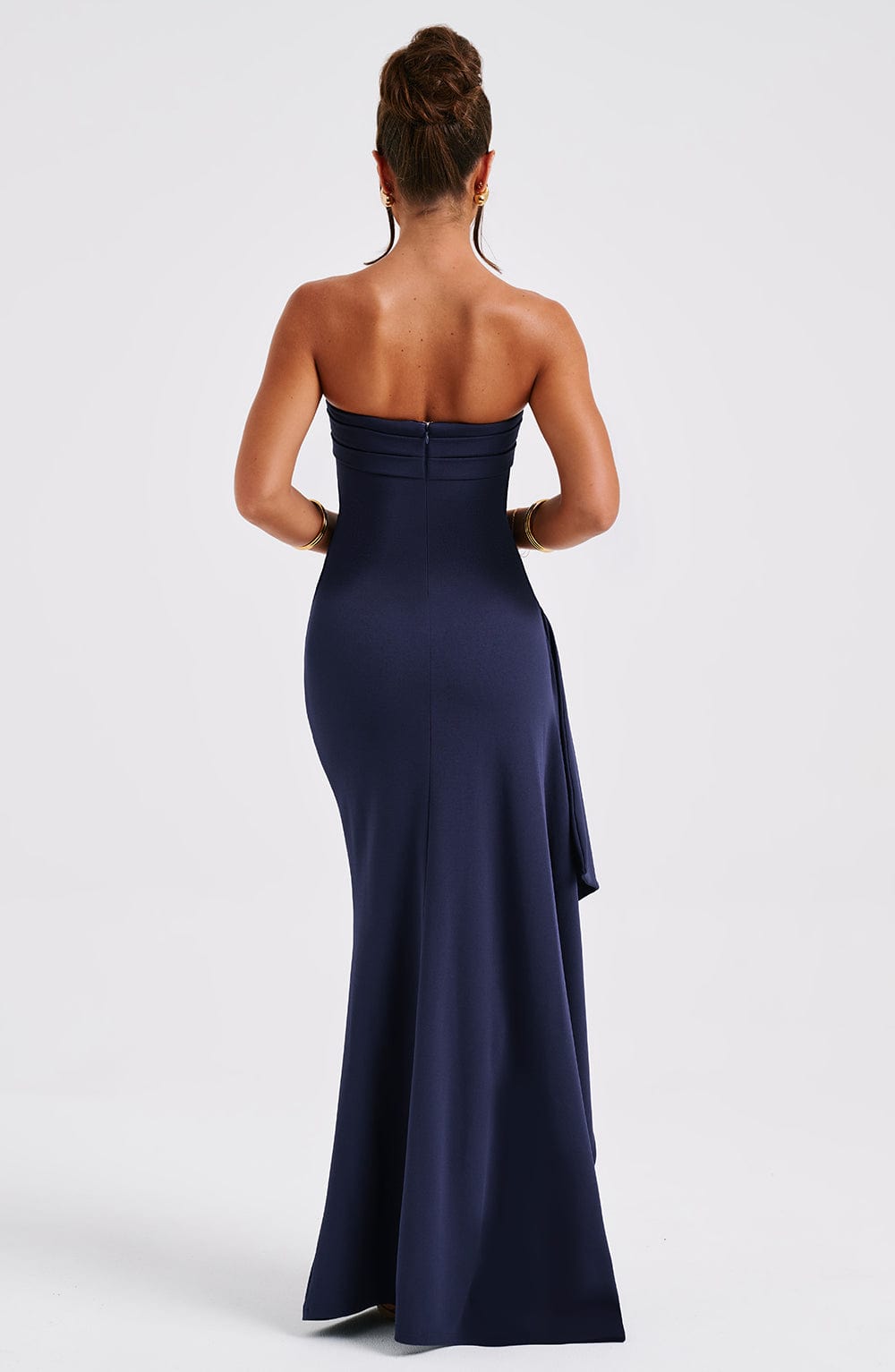 Elegantes Navyblau Maxikleid für Stilbewusste Damen