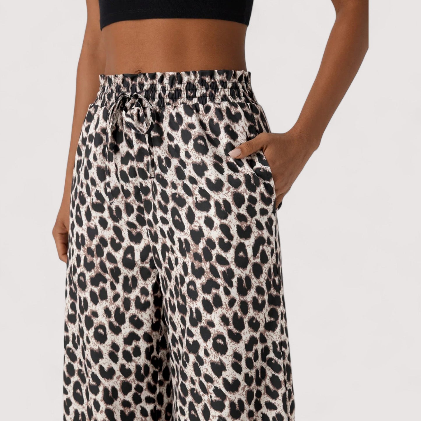 Vera | Frida - Tie-Dye Hose mit weitem Bein