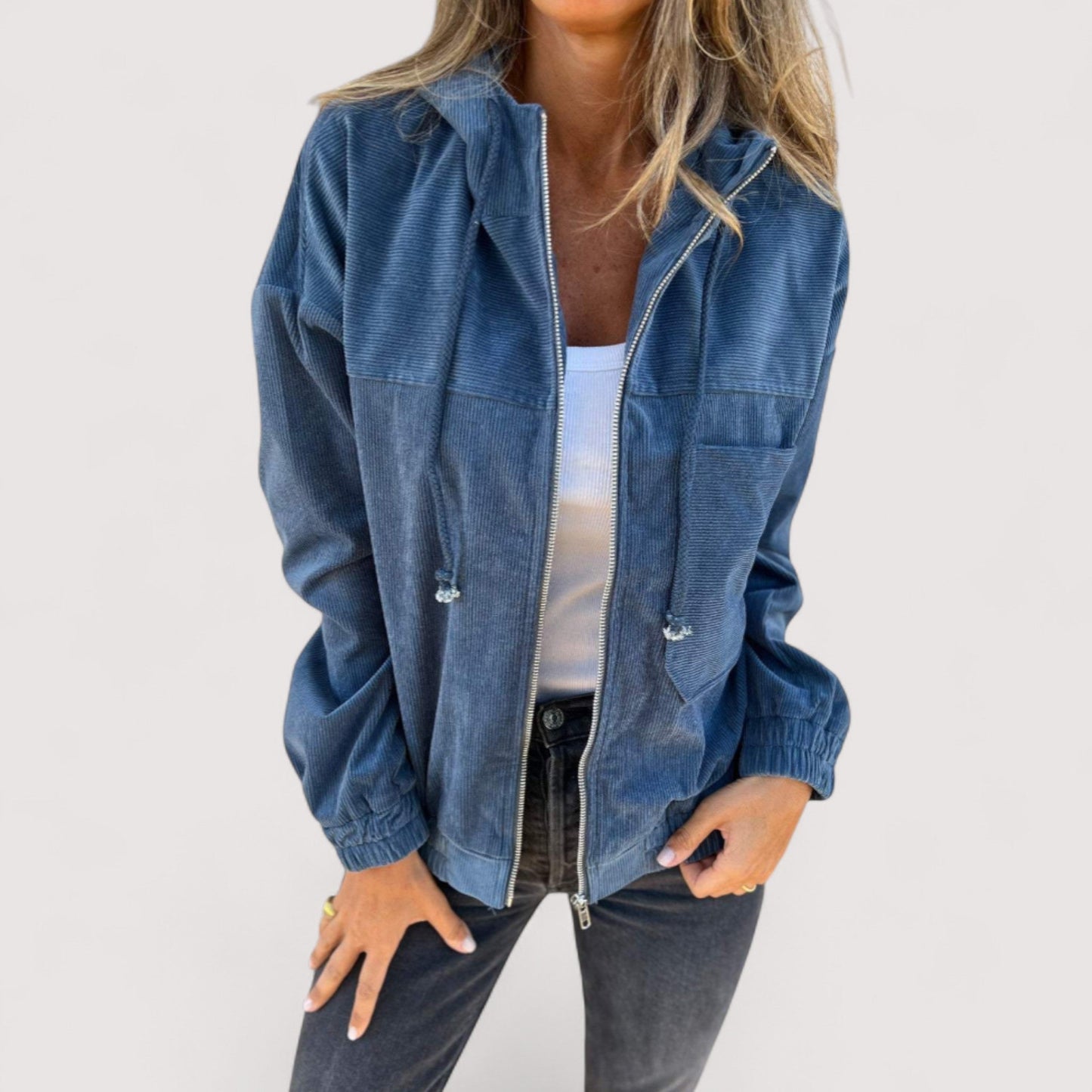 Vera | Marta - Cord-Kapuzenjacke