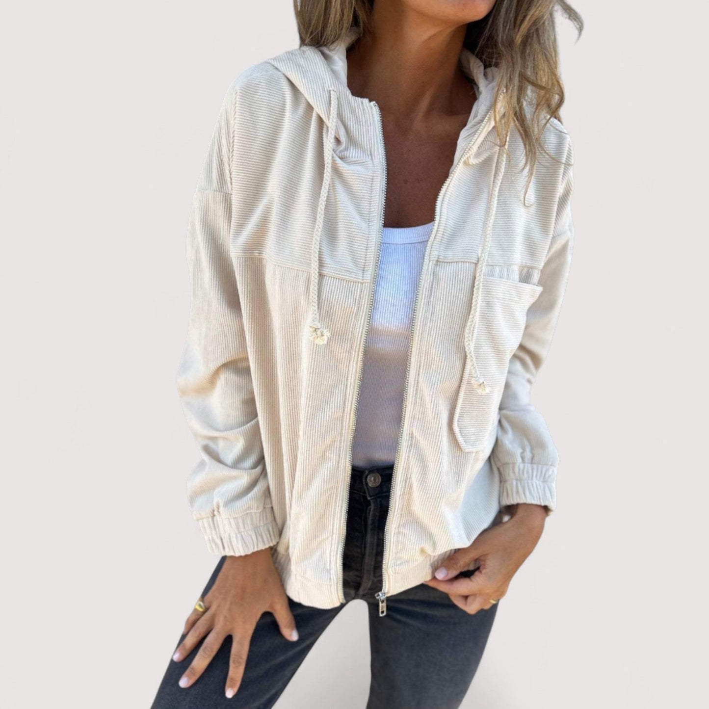 Vera | Marta - Cord-Kapuzenjacke