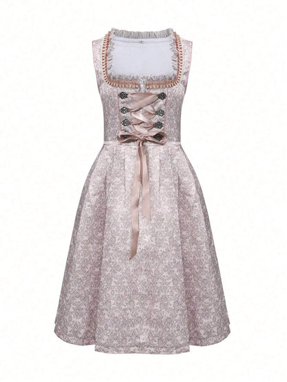 Sets für das Oktoberfest in traditionellem Stil mit Dirndl