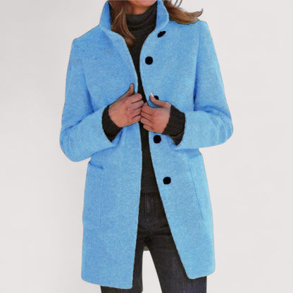 Vera | Amina - Klassischer Mantel aus Wollmix