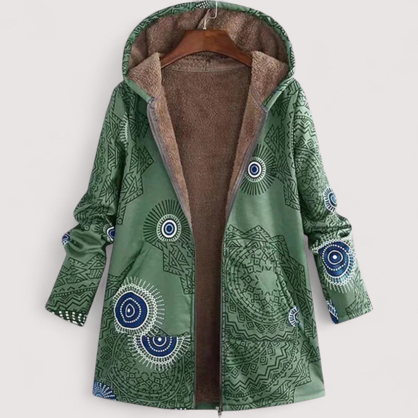 Vera | Christina - Kuschelige Kapuzenjacke