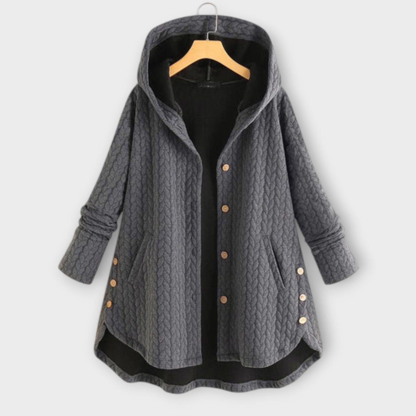 Vera | Leslie - Warme Button-Up Jacke