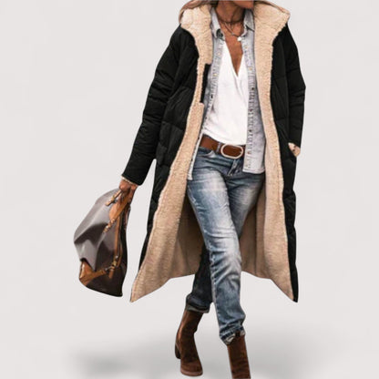 Vera | Kora - Kuscheliger Fell-Futter Mantel