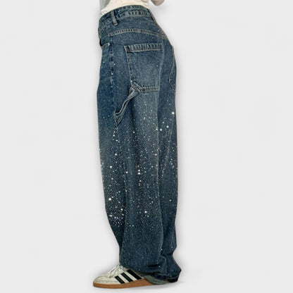 Vera | Fable - Shine Denim Jeans im Balloon Carpenter Stil