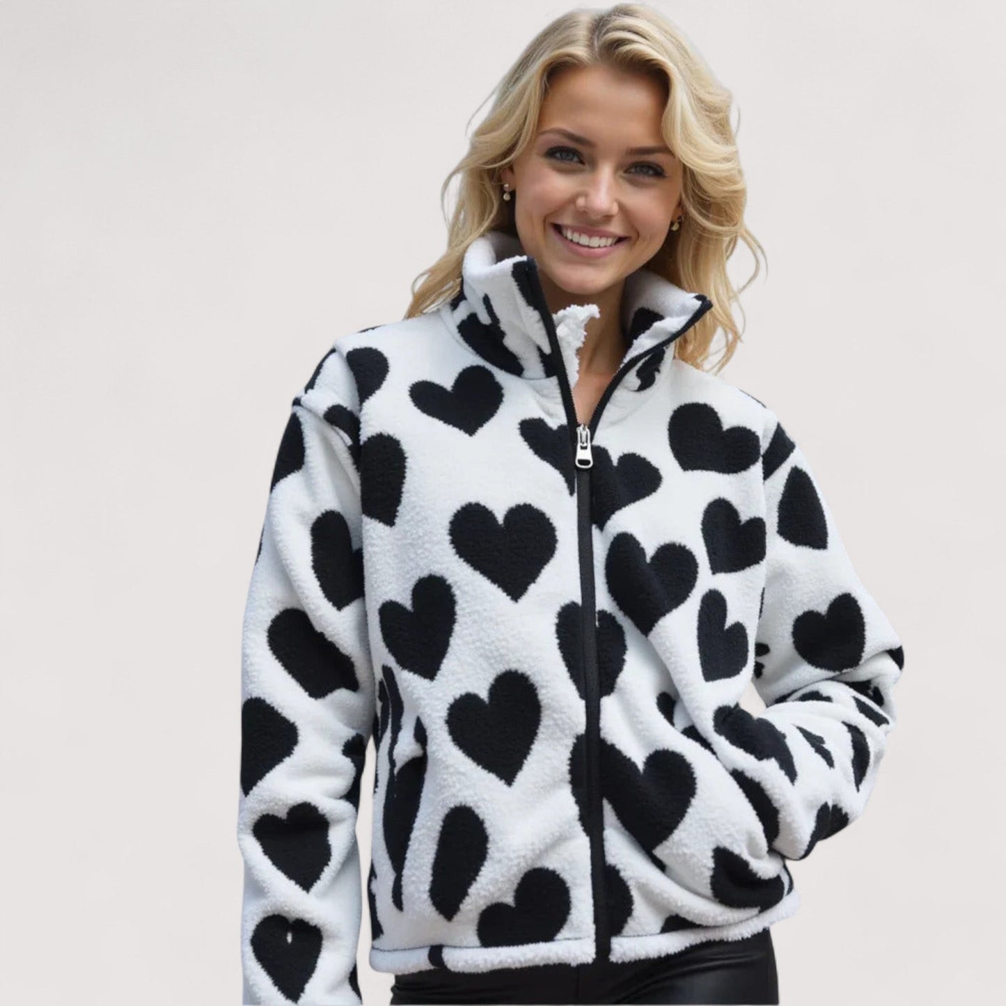 Vera | Katrina - Wendbare Herzjacke