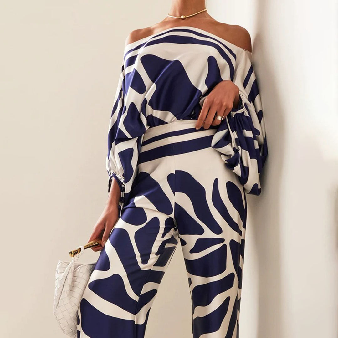 Set aus zwei Teilen für Damen Sommer Elegant und Stilvoll