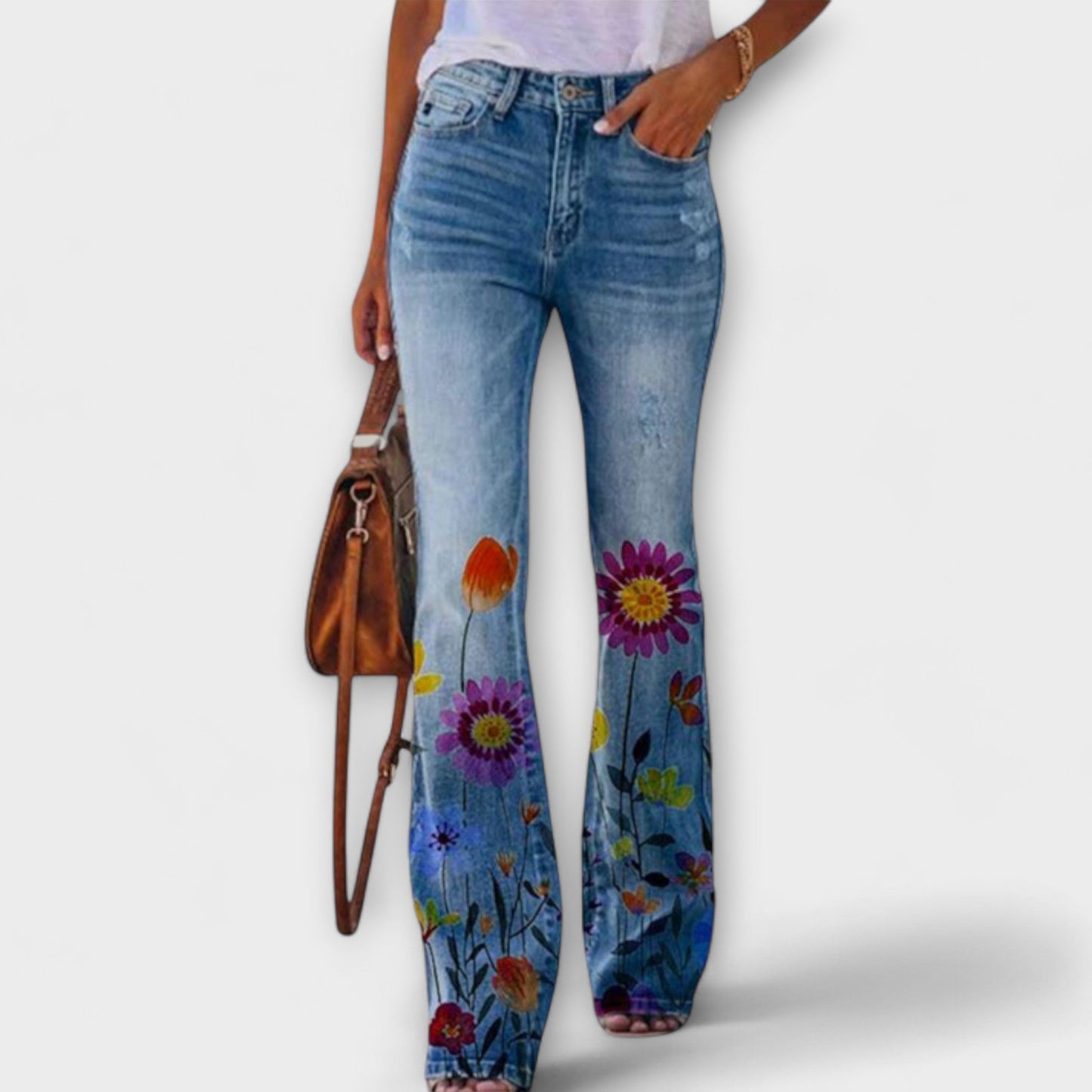 Vera | Jessica - Hose mit Blumen