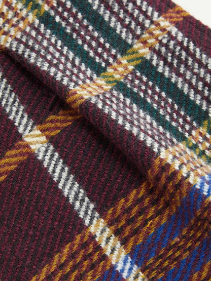 Overall mit Tweed-Karomuster und weitem Schnitt für elegante Frauen