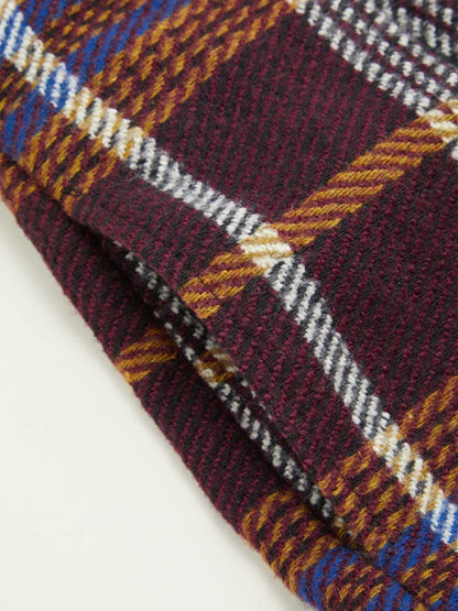 Overall mit Tweed-Karomuster und weitem Schnitt für elegante Frauen