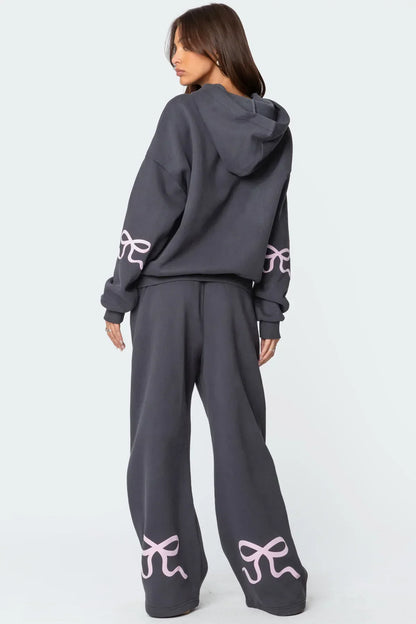 Set mit edler Schleife für einen eleganten und stilvollen Look Frauen