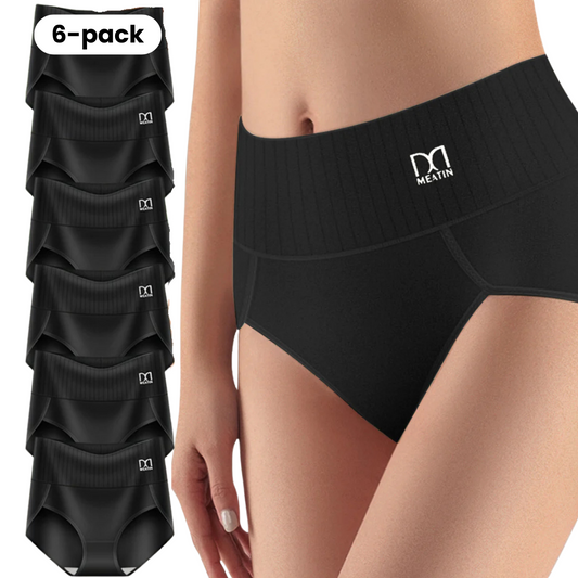 Vera® – Bequemi Hochschnitti Bauchstutz-Hösli (6er Pack)
