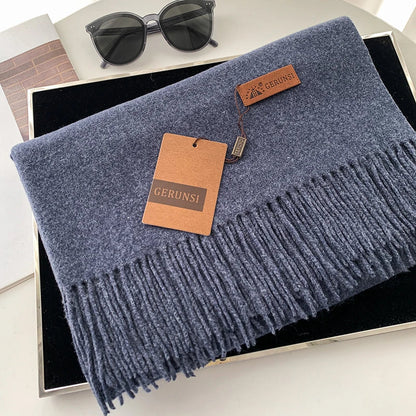 Luxuriöser Baumwolle Schal Frauen - Warm & Elegant für Winter