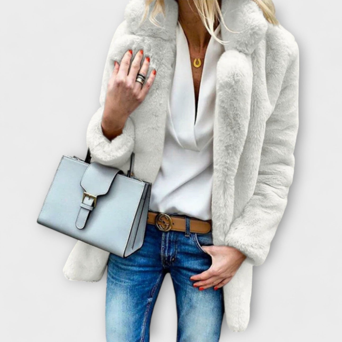 Vera | Aurora – Warme und Flauschige Winterjacke