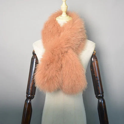 Schal aus edlem Fuchsfell für Damen – stilvoll und warm im Winter