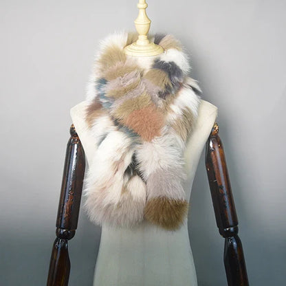 Schal aus edlem Fuchsfell für Damen – stilvoll und warm im Winter