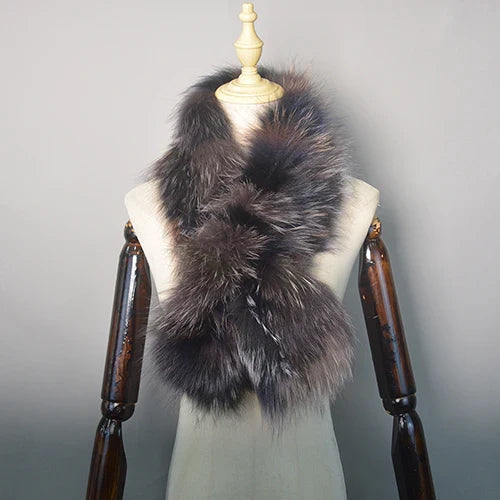 Schal aus edlem Fuchsfell für Damen – stilvoll und warm im Winter