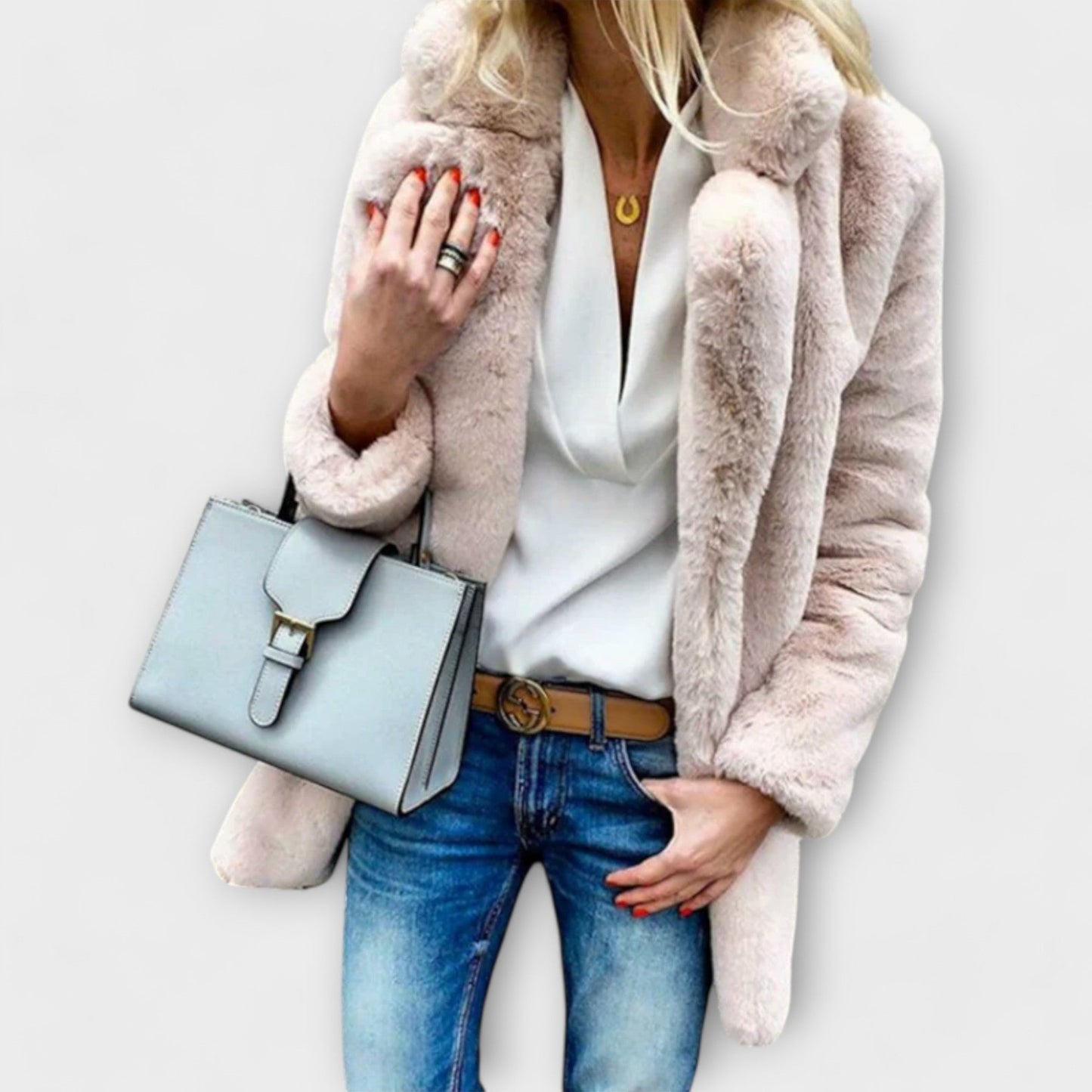 Vera | Aurora – Warme und Flauschige Winterjacke