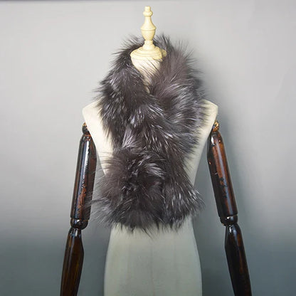 Schal aus edlem Fuchsfell für Damen – stilvoll und warm im Winter