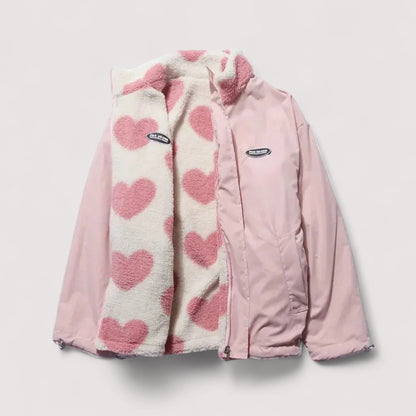 Vera | Katrina - Wendbare Herzjacke