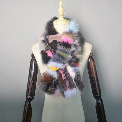 Schal aus edlem Fuchsfell für Damen – stilvoll und warm im Winter