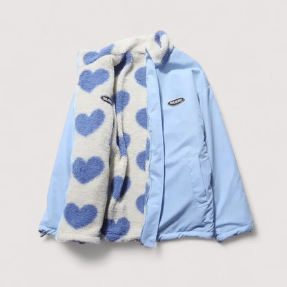 Vera | Katrina - Wendbare Herzjacke