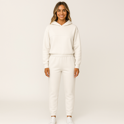 Sets für Damen mit Hoodie und Jogginghose mit Handgelenkspassform