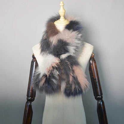 Schal aus edlem Fuchsfell für Damen – stilvoll und warm im Winter