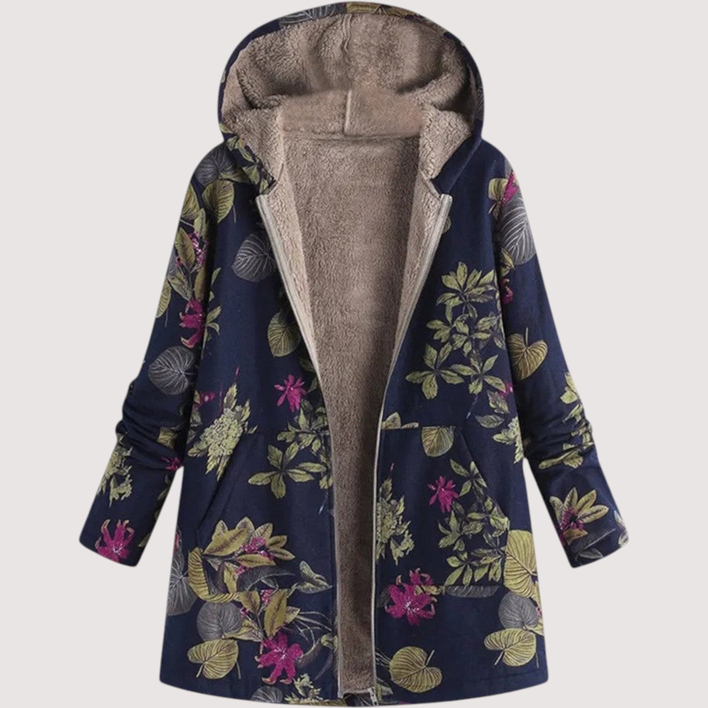 Vera | Philippa - Warme Jacke mit Fleecefutter