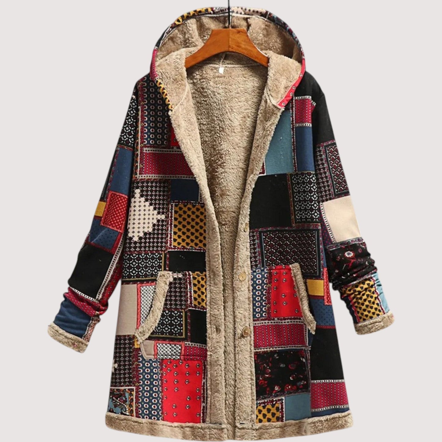 Vera | Philippa - Warme Jacke mit Fleecefutter