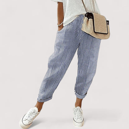 Vera | Loni - Gestreifte Hose