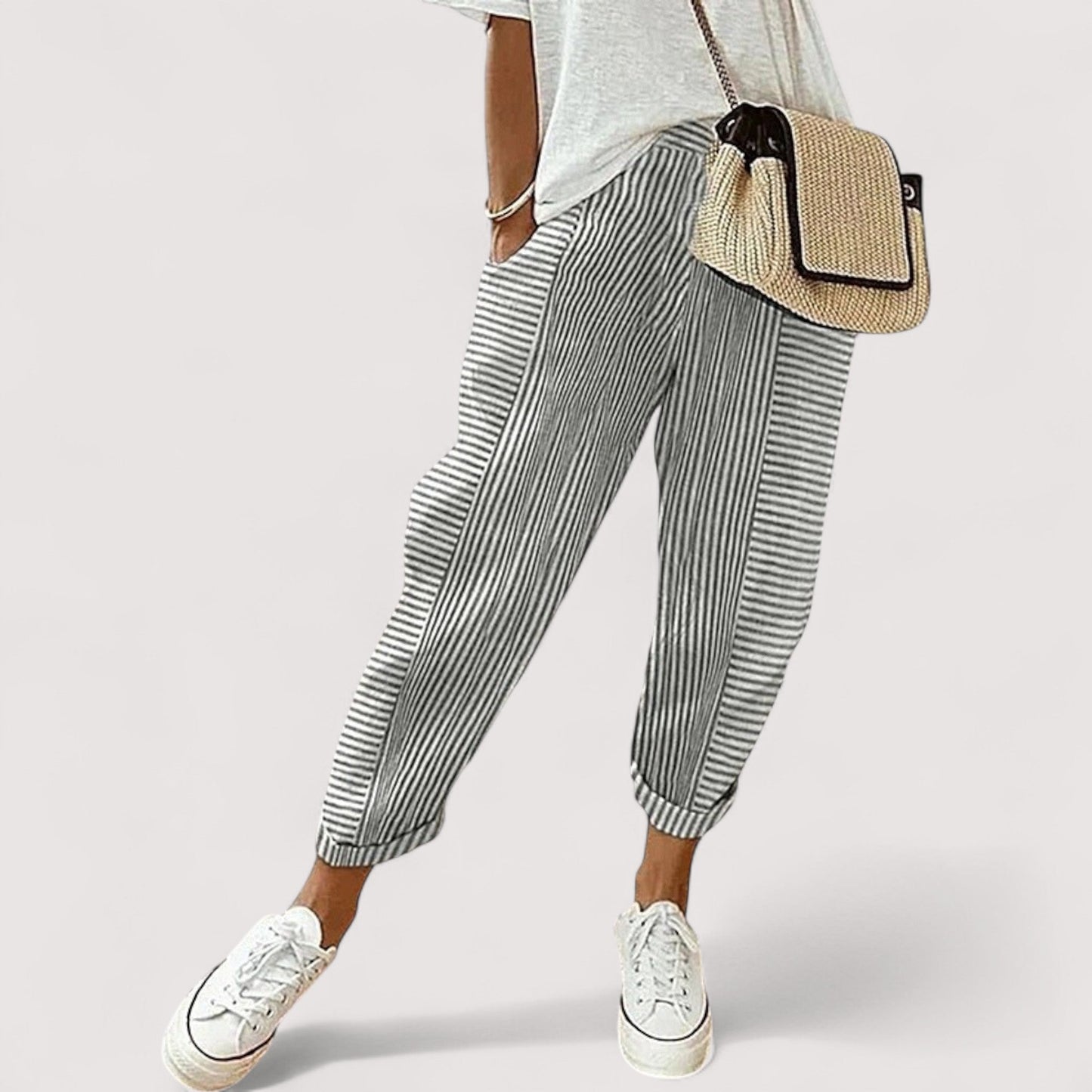 Vera | Loni - Gestreifte Hose