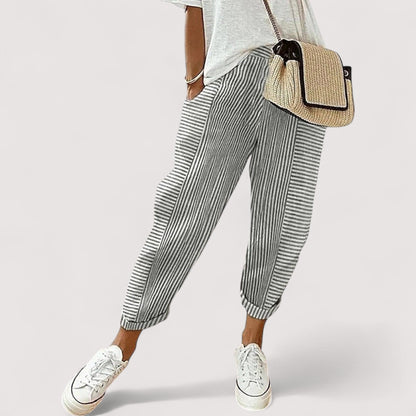 Vera | Loni - Gestreifte Hose