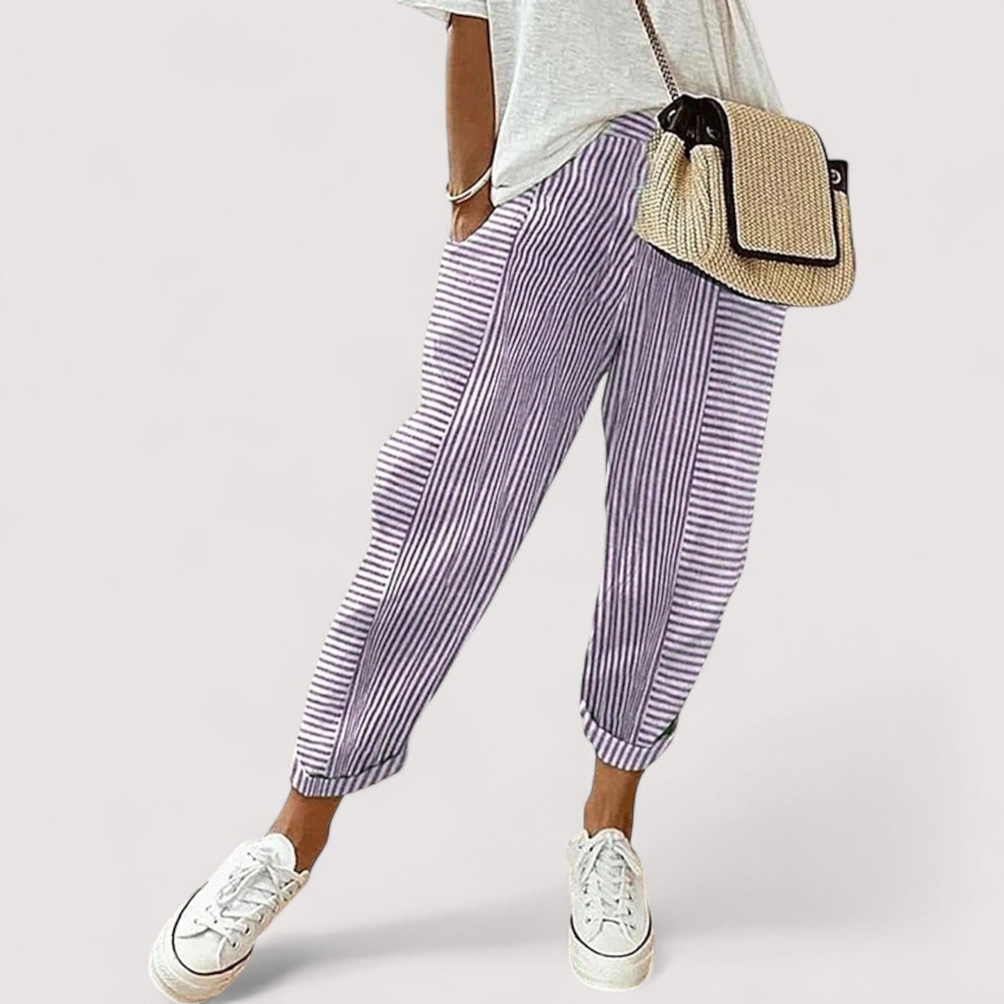 Vera | Loni - Gestreifte Hose