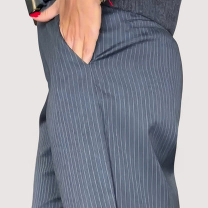 Vera | Bianca - Gestreifte Anzughose